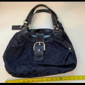 Coach Black Shoulder Bag